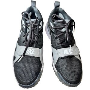 Nike Air Zoom Diamond Elite Turf Baseball Shoes Mens 11.5 Black DZ0503-001